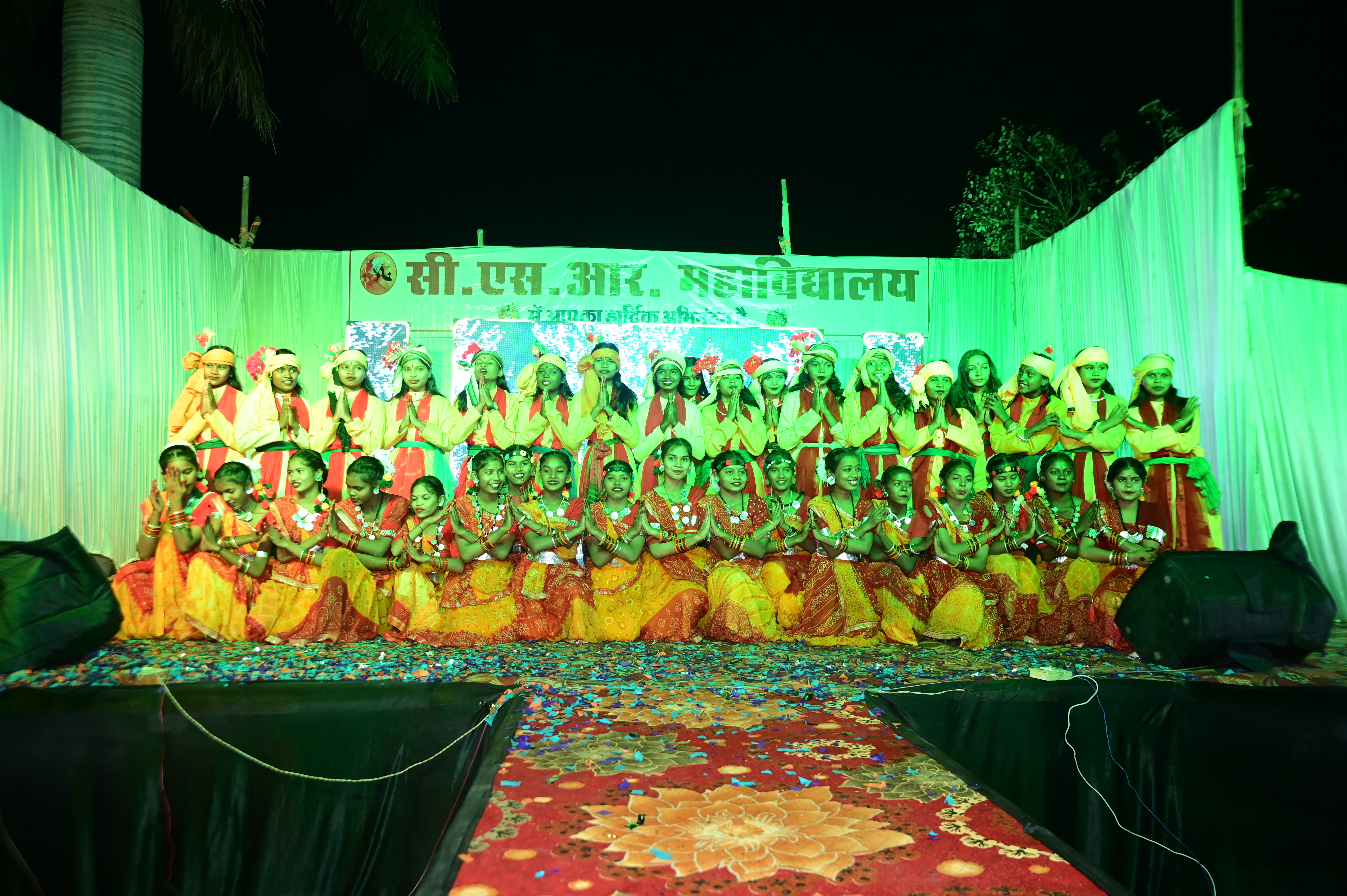Group dance performance